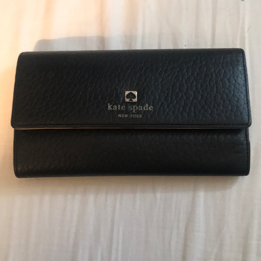 Kate Spade black wallet